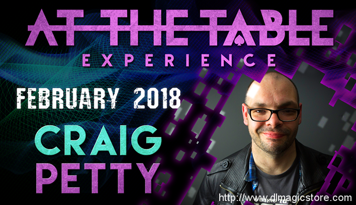 At The Table Live Lecture Craig Petty February 7th 2018