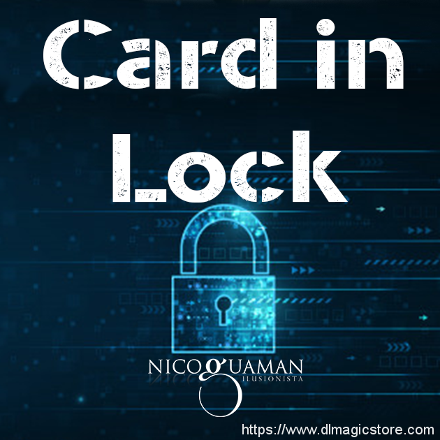 Card in Lock by Nicolas Guga (Instant Download)