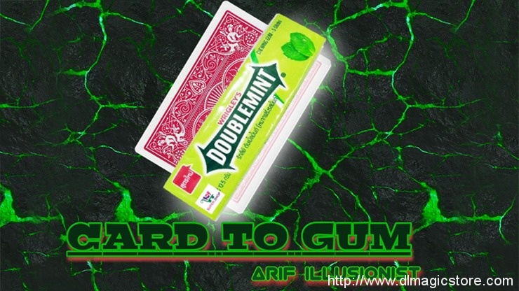 Card to Gum by Arif Illusionist