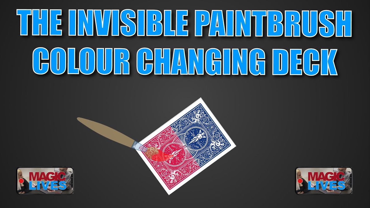 Craig Petty – The Invisible Paintbrush Colour Changing Deck