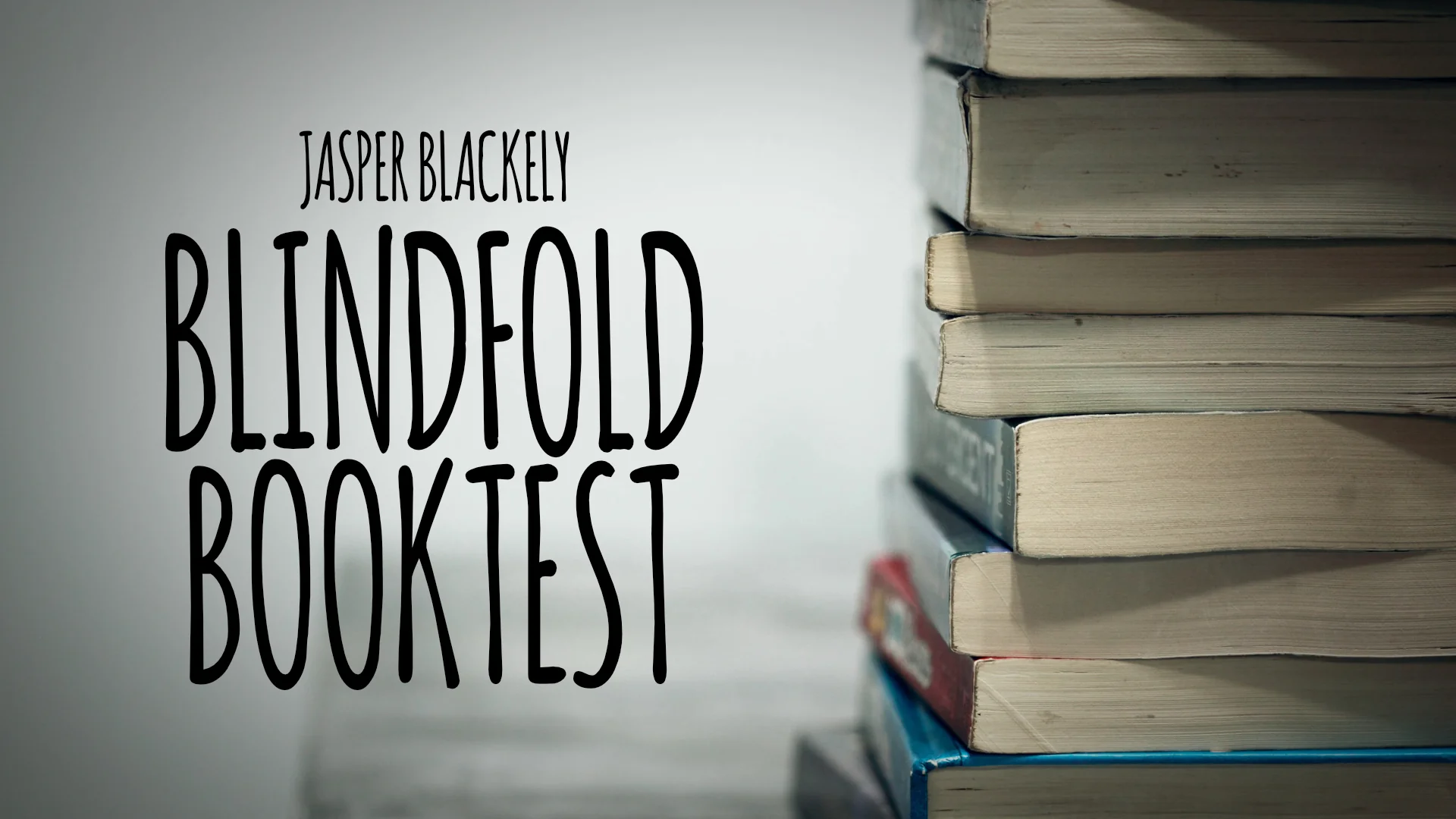 Jasper Blakeley – Blindfold Booktest