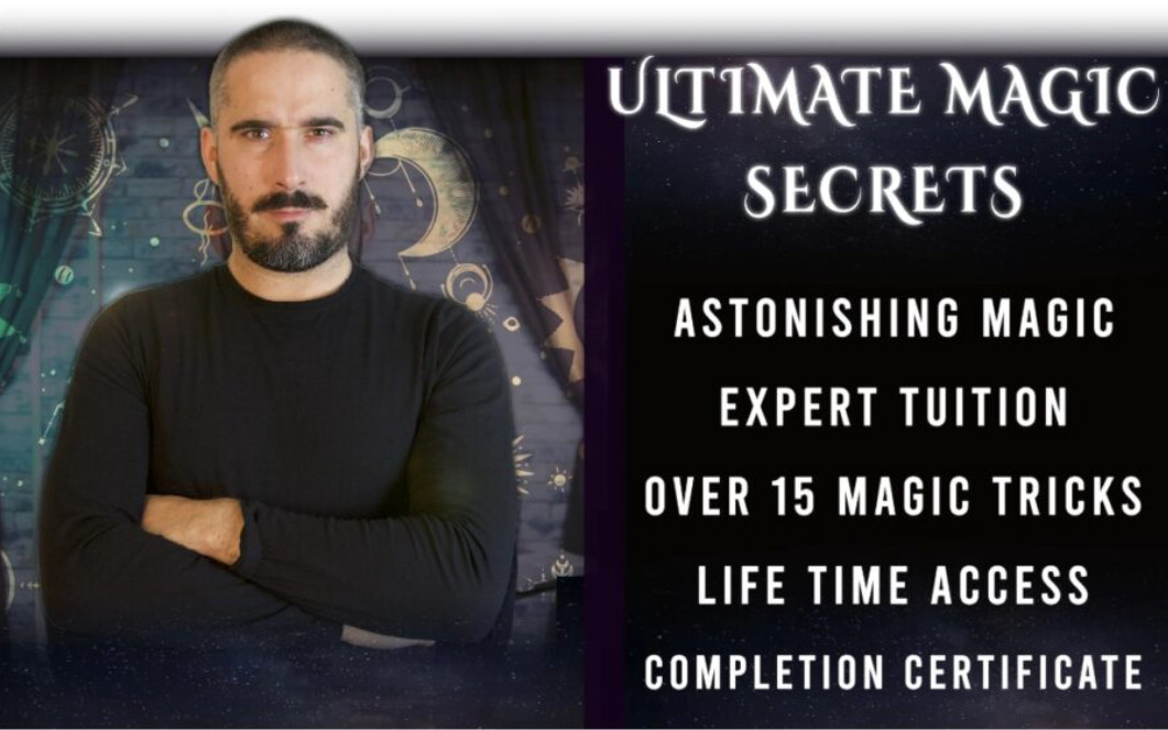 Joel Dickinson – Ultimate Magic Secrets – Beginners Magic Course