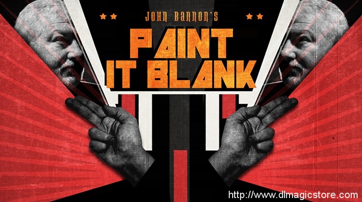 John Bannon’s PAINT IT BLANK