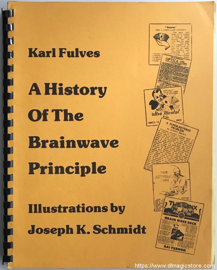 Karl Fulves – A History of the Brainwave Principle