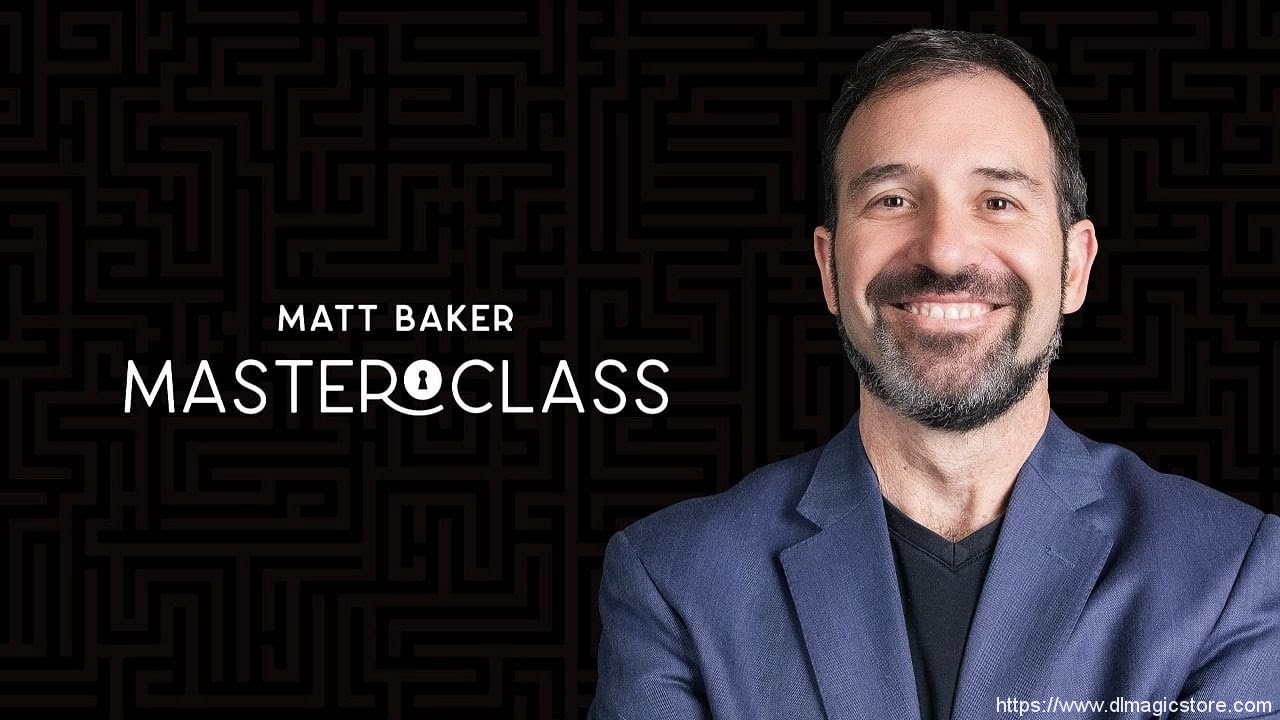 Matt Baker Masterclass Live lecture by Matt Baker