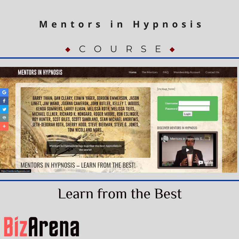 Mentors in Hypnosis – Learn from the Best