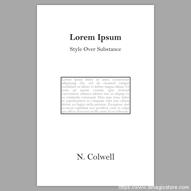 Nathan Colwell – Lorem Ipsum