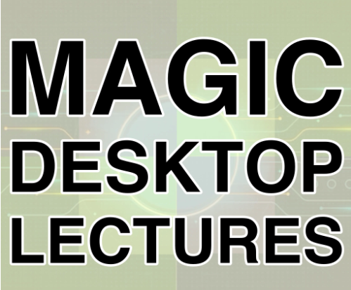 Oliver Tabor – Magic Desktop Lecture