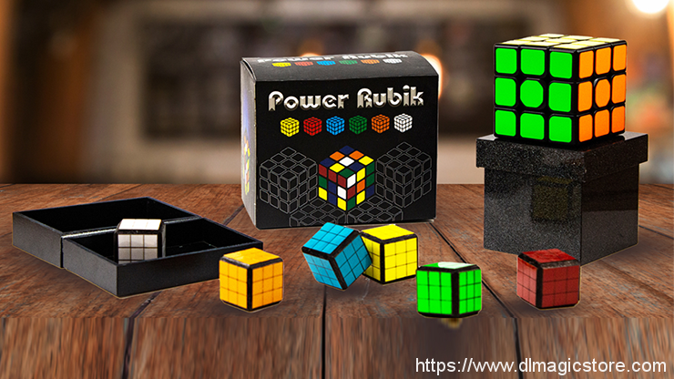 POWER RUBIK by Tora Magic (Gimmick Not Included)