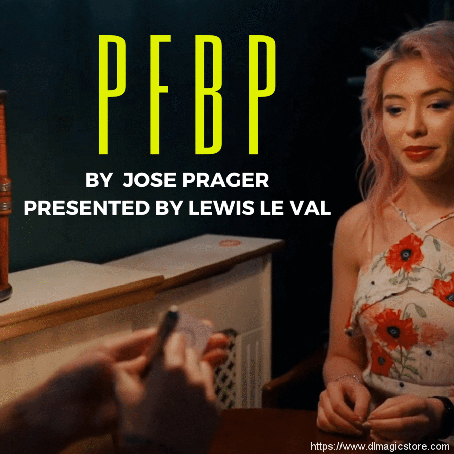 Perfected Full Billet Peek by Jose Prager presented by Lewis Le Val (Video Download)