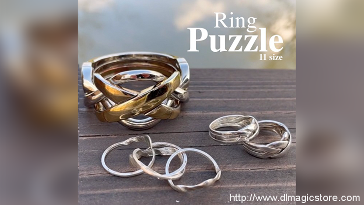 Puzzle Ring by Voitko Voitko (Gimmick Not Included)