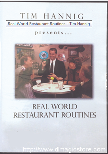 Real World Restaurant Routines – Tim Hannig