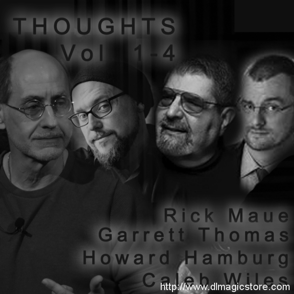 Rick Maue, Garrett Thomas, Howard Hamburg & Caleb Wiles – Thoughts Bundle Vol. 1-4