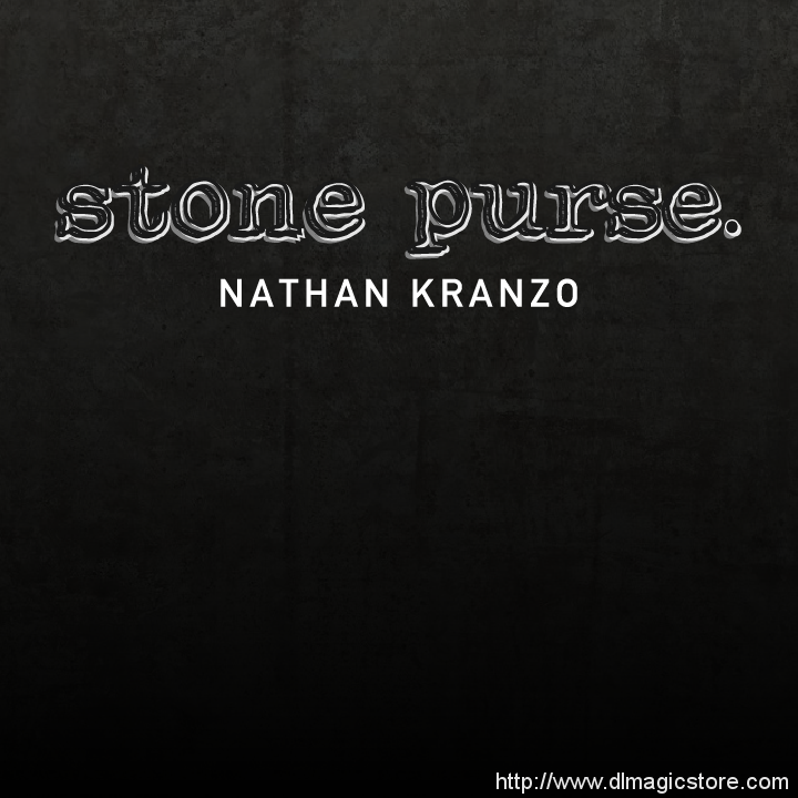 Stone Purse by Nathan Kranzo