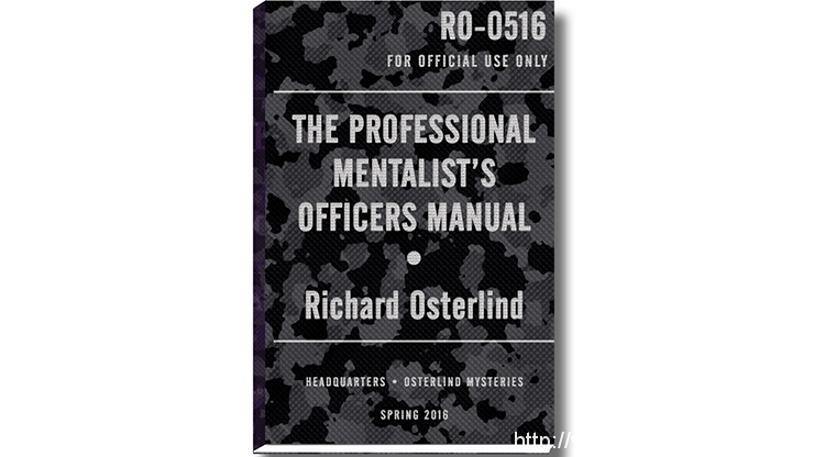 The Professional Mentalist’s Officers Manual by Richard Osterlind