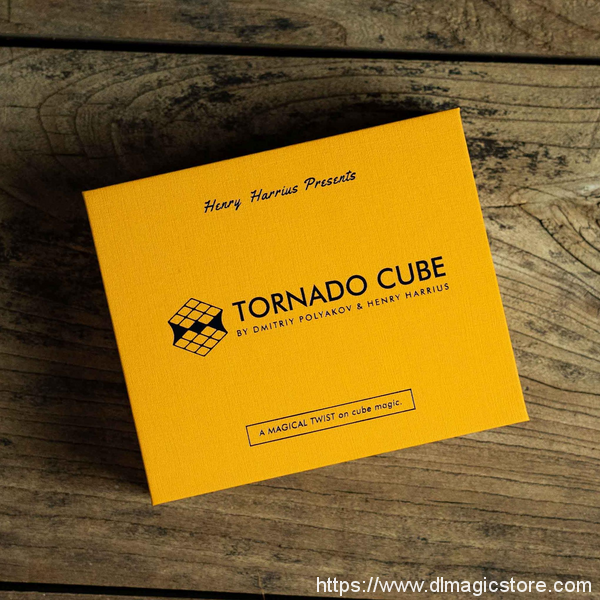 Tornado Cube by Dmitriy Polyakov & Henry Harrius (Gimmick Not Included)