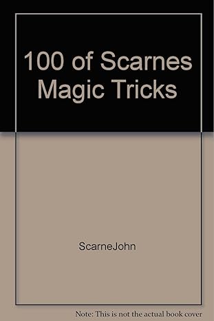 100 of Scarne’s magic tricks by John Scarne